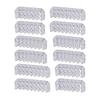Formulamod Cable Comb Kit for PSU Cable,Includes 4 x 16 P + 4 x14 P + 4 x 12 P Sleeve Management Tools Wire Organizer Comb Computer Case Water Cooling Cable Organizer (Kit 3, Transparent) view 1