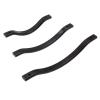 FidemM Black Cabinet Handles Solid Aluminum Alloy Kitchen Cupboard Pulls Drawer Knobs Furniture Handle Hardware 1Pcs view 1