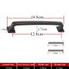 FidemM Black Handles for Furniture Parts Cabinet Knobs and Handles Kitchen Handles Drawer Knobs Pulls Cupboard Hardware Accessories 1Pcs (Color : AB14-2) view 2