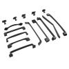 FidemM Black Handles for Furniture Parts Cabinet Knobs and Handles Kitchen Handles Drawer Knobs Pulls Cupboard Hardware Accessories 1Pcs (Color : AB14-2) view 3