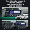 9" Car Radio Navigation GPS for Honda Jazz 3 2015-2020 Fit 3 GP GK 2013-2020 Android 12 Car Stereo Multimedia Player Support CarPlay/Android Auto/WiFi/4G/Bluetooth/SWC,Ts711/1+16g view 2