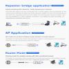 VONETS 5GHz Industrial Mini WiFi Router Bridge Repeater, WiFi to Ethernet Adapter, Wireless Bridge Converts RJ45 Connection to Wireless, 2 External Antennas, DC/USB, VAP11S-5G with Smart Cooling Fan view 4