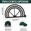 ljhnba 2pcs Hat Brim Bender Perfect Hat Curving Band No Steaming Required Convenient Shaper with Option Slots for All Hat Brim Bender Pack view 3