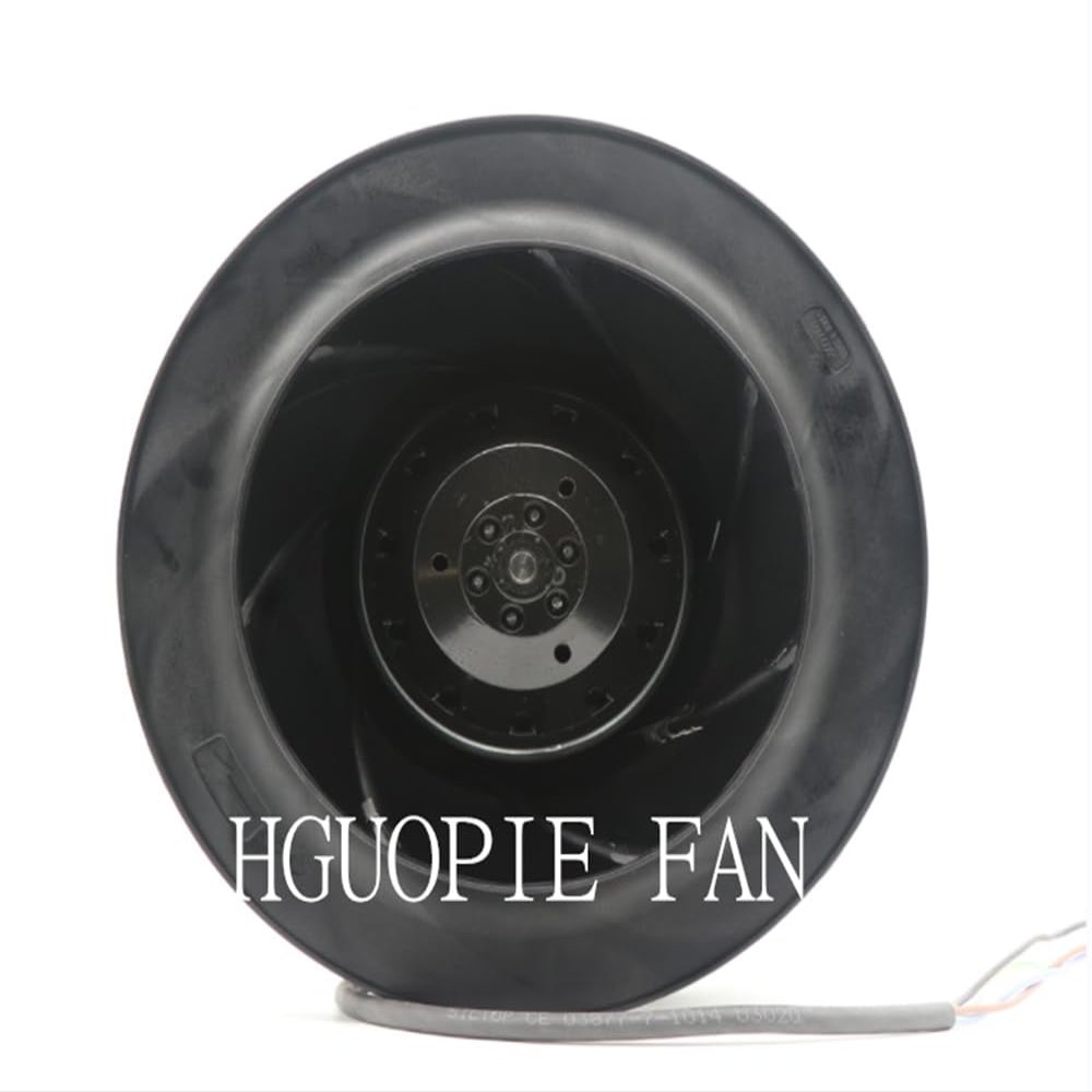 HGUOPIE for Ebmpapst R2E225-BD92-09 Centrifugal Fan with Backward-Curved Motorized Impeller 230VAC 225MM 135W Inverter Fan