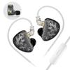 KZ AS24 in-Ear Monitors HiFi Earphone Wired,Tuning Version with Mic,Black view 1