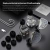 KZ AS24 in-Ear Monitors HiFi Earphone Wired,Tuning Version with Mic,Black view 2