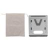 Tyenaza Laptop Stand, Aluminum Alloy Folding Height Adjustable Hollow Heat Dissipation Laptop Stand Silver Gray Desktop Tablet Phone Holder for 1115.6in view 1