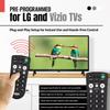 [2 Pack] Anderic RR1001 Simple TV Universal Remote - Works All Brands - Great for Hotels and Hospitality Rooms - Simple Universal Remote view 3