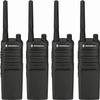 Motorola RMU2040 Two-Way Radio Walkie Talkies  4 Pack UHF Business Radios, 4-Channel, Long Range, Durable Commercial Communication Devices for Retail (Renewed) view 1