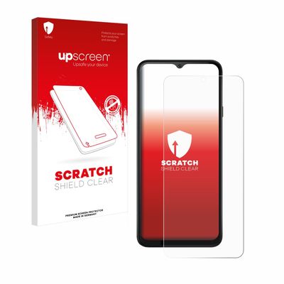 upscreen Scratch Shield Screen Protector compatible with Cubot Note 50 - HD-Clear, Anti-Fingerprint