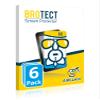BROTECT Glass Screen Protector Film Compatible with DIGEEHOT H39r (6 Pack) - Glass-Foil 9H Protection [Scratch Resistant, High Clarity] view 3