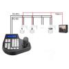 Eujgoov PTZ Dome Camera Controller Mini Analog PTZ Camera Keyboard with 4D Joystick 100 to 240V (US Plug 100240V) view 3