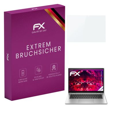atFoliX Plastic Glass Protective Film compatible with HP EliteBook x360 1040 G10, 9H Hybrid-Glass FX Screen Protector