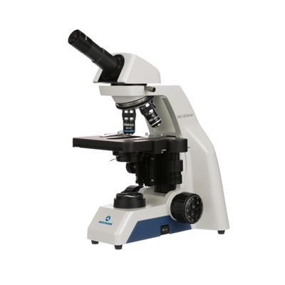 Accu-Scope Compound Microscope EXC-121 - Monocular Head, 40-1000X Magnification, Achromat Objectives, Mechanical Stage