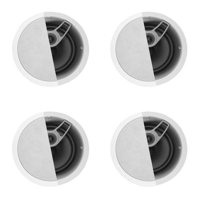 Polk Audio MC 80 8" in Ceiling Speakers - 4 Pack (White)