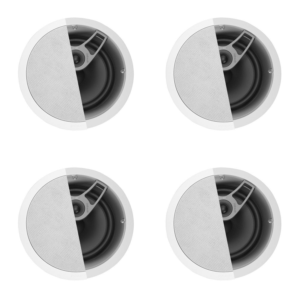 Polk Audio MC 80 8" in Ceiling Speakers - 4 Pack (White)