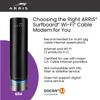 ARRIS (G54) - Cable Modem Router Combo - Fast DOCSIS 3.1 Multi-Gigabit & BE 18000 WiFi 7 Comcast Xfinity, Cox, Spectrum Quad-Band 1, Up to 18 Gbps Max Speed view 3