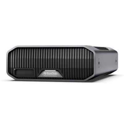 SanDisk Professional 22TB G-Drive Project - External HDD, Thunderbolt 3, USB (10Gbps), 7200RPM Ultrastar Hard Drive, Up to 260MB/s Read - SDPHG1H-022T-NBAAD