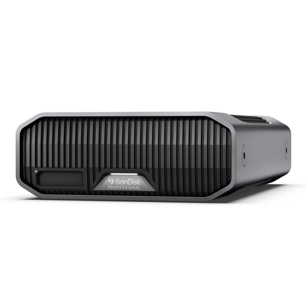 SanDisk Professional 22TB G-Drive Project - External HDD, Thunderbolt 3, USB (10Gbps), 7200RPM Ultrastar Hard Drive, Up to 260MB/s Read - SDPHG1H-022T-NBAAD