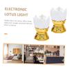 DOITOOL Buddha Hall Lamp Led Light Battery Operated White Home Decor Unique Design view 2