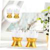DOITOOL Buddha Hall Lamp Led Light Battery Operated White Home Decor Unique Design view 3