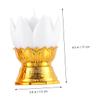 DOITOOL Buddha Hall Lamp Led Light Battery Operated White Home Decor Unique Design view 4