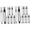 STOBOK 24pcs Silicone Cable Organizers for Cord Management Cable Straps for Usb Ties and Easy to Use and Portable view 1