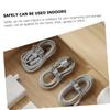 STOBOK 24pcs Silicone Cable Organizers for Cord Management Cable Straps for Usb Ties and Easy to Use and Portable view 3