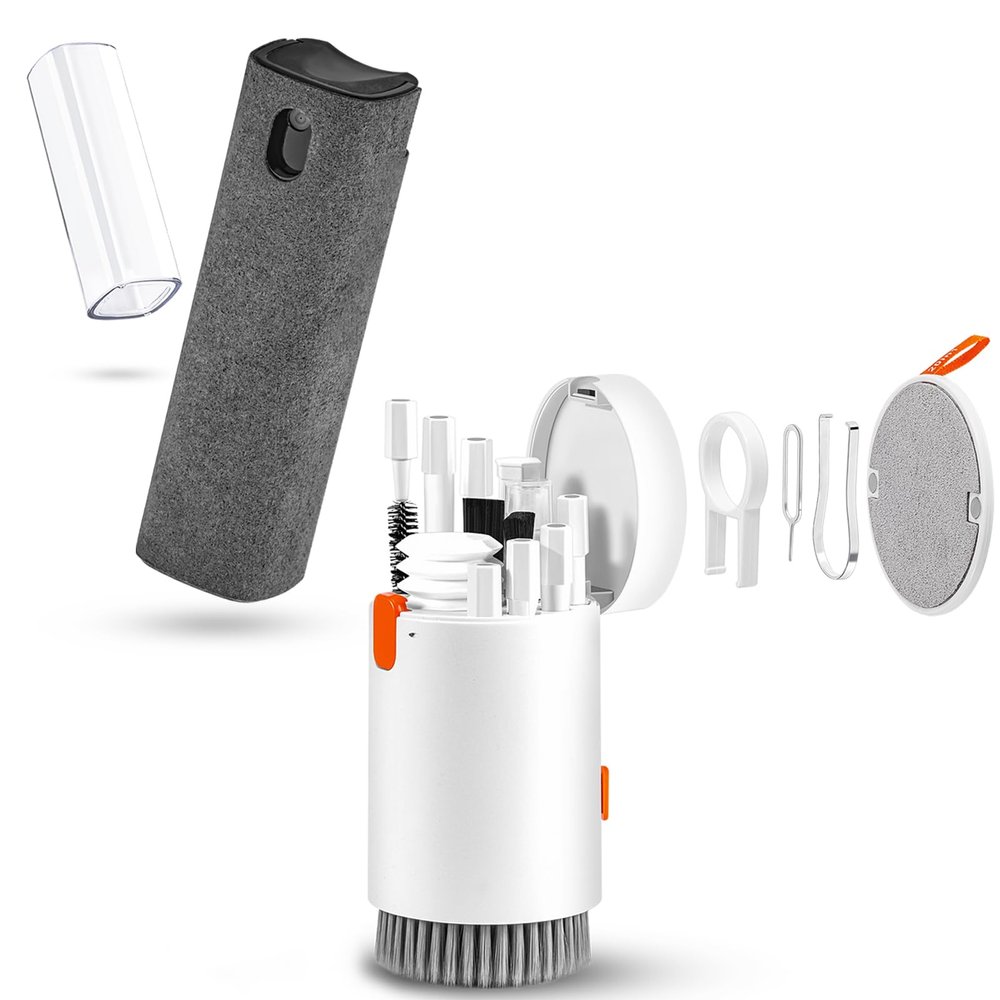 Screen Cleaner Touchscreen Mist SprayLaptop Keyboard Screen Cleaner Kit for Airpod Phone iPhone Computer MacBook
