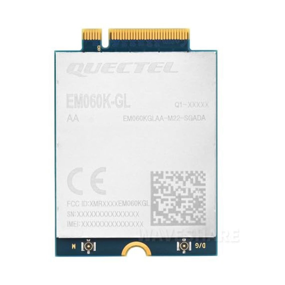Quectel EM060K-GL Module LTE-A Cat 6 Module with M.2 Form Factor Global Multi-Band GNSS Positioning