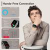 aeac Smart Watches for Men Women Answer/Make Call, Alexa Bulit-in, 1.8" HD Fitness Tracker for Android iOS, Smart Watch with IP68 Waterproof/110 Sport Modes/Heart Rate/Sleep Monitor/Calories/Pedometer view 2