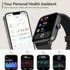 aeac Smart Watches for Men Women Answer/Make Call, Alexa Bulit-in, 1.8" HD Fitness Tracker for Android iOS, Smart Watch with IP68 Waterproof/110 Sport Modes/Heart Rate/Sleep Monitor/Calories/Pedometer view 3