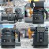 iShoot Lens Collar Tripod Mount Ring Compatible with Sony FE 16-35mm F2.8 GM II, FE 20-70mm F4 G, FE 24-70mm f/2.8 GM II, Support Compatible with Arca-Swiss Fit Quick Release Plate Clamp & Stabilizer view 4