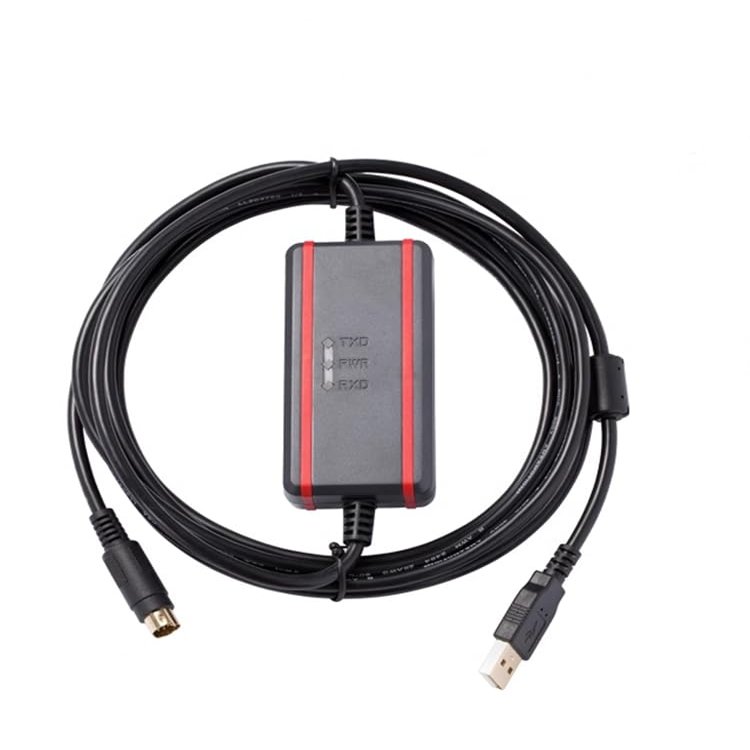 Applicable USB-AFC8513 PLC Programming Cable FP0 FP2 FP-X FP-M etc. Communication Cable Download Cable Black FTDI Isolated Model