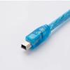 Suitable for USB-A5/A6 Programming Cable Servo Drive A5 A6 Connection Cable Data Cable Mini Port Transparent Model Blue : 5 Meter view 3