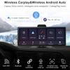 Portable Car Stereo Wireless Apple Carplay & Android Auto 10.26" 2K DVR + 1080P Rear Camera Touchscreen Car Monitor Bluetooth with 32G TF Card Mirror Link/AUX/FM Transmitter for All Vehicle Truck view 4
