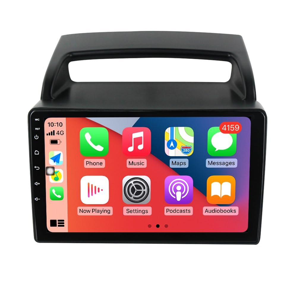 Android Car Radio Stereo for Kia Carnival VQ 2006-2014, Biorunn 9 Inch Octa Core GPS Navi Wireless Wired Car-Play Android Auto Head Unit IPS Touch Screen FM AM RDS DSP, 4GB RAM 64GB ROM