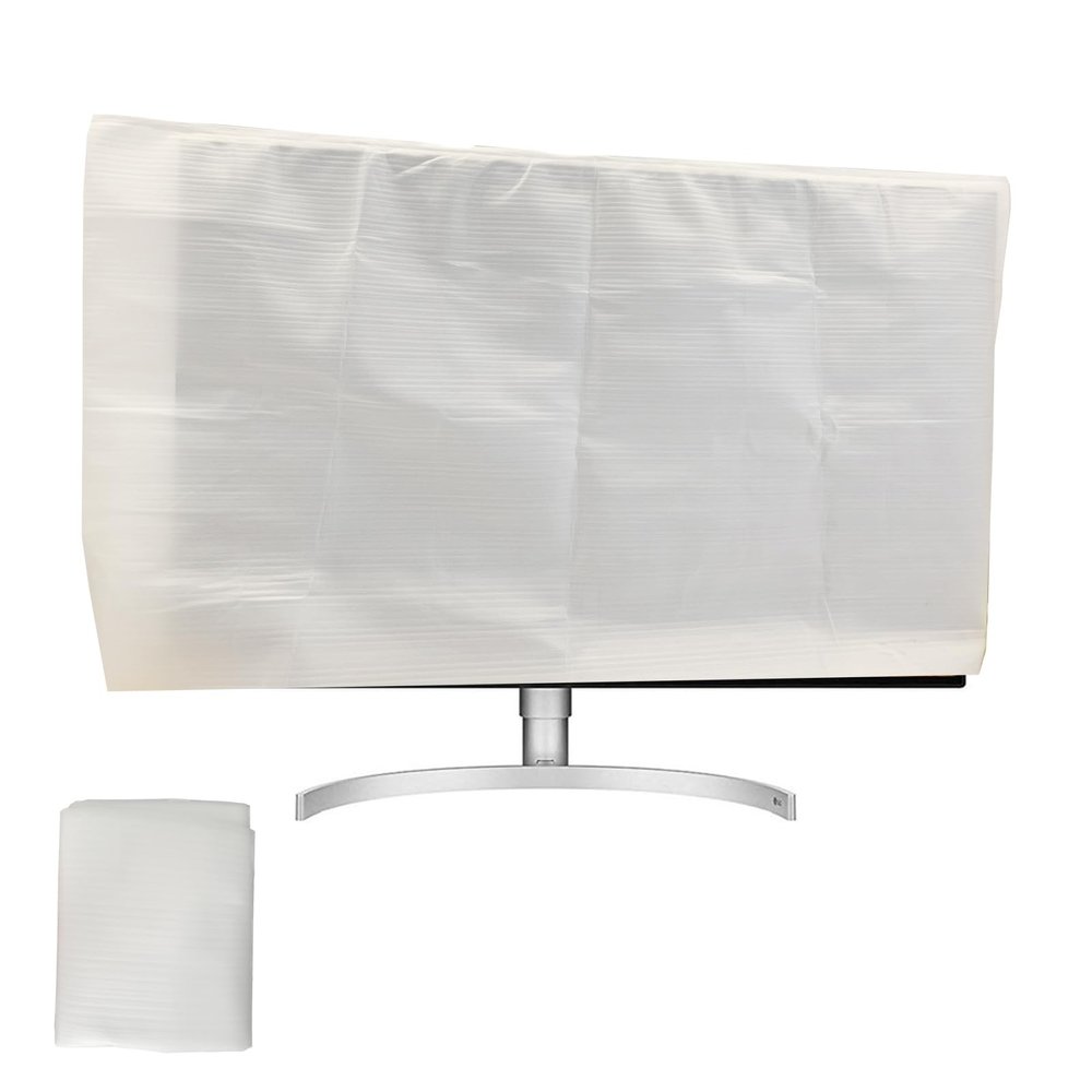Foam Flat Screen TV Cover Fits Up to 43"L x 27"W Flat Screen TV(Fits TV Screens up to 40"-43"),for TV Protection During Storage, Moving, or Renovation,Cushion Foam Wrap Pouches for Moving and Packing-1 Pack