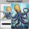 DIGTIALL Case for 6.8" Kindle Paperwhite (11th Generation-2021),360 Degree Rotating Swivel Stand Protective Cover with Auto Sleep/Wake for Kindle Paperwhite Signature Edition,Octopus view 2