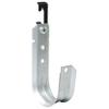 Abeicy 20 Packs 2" Heavy Duty Cable Support J Hooks with Bat Wing Clips for Hanging Cables Management to Ceiling Grid Wire & Threaded Rod view 1