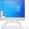 HP 24 All-in-One PC, Intel Core i3-1115G4, 4GB RAM, 256GB SSD, Snow White, Windows 11 Home, 24-df1023w view 1
