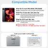 doqo Keyboard case for iPad Air 11(M2/M3) 2024 2025,Air 5th,4th and iPad Pro 11(4th,3rd,2nd,1st Gen),Magic Keyboard case with trackpad for iPad Pro 11,iPad Air 11,4,5th Gen Slim Wireless Backlit Black view 2