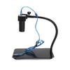 Lab Microscope Slides Portable Industrial Camera Mount Stand Flexible Arm Webcam Desktop Stand Camera Holder 1/4'' Screw Mount Microscope Parts view 3