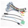 Strpump 16pin Car Radio Stereo Power Harness Cable Wire Adapter for Honda Civic 1.5T 16-20 CRV 17-22 Breeze 2020+ Simple Canbus Box w/Antenna USB Adapter Support OEM Camera view 2