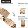 Compatible for Amazfit Bip 5 Band, Quick Release Stainless Steel Metal Replacement Straps Compatible for Amazfit Balance / Bip 5 / Cheetah Pro / Cheetah / GTR 47mm / GTR 2 / GTR 3 / GTR 3 Pro / GTR 4 view 2