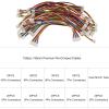 ATMLCOER ZH 1.5MM 140Pcs JST Connector Kit with 100Pcs 28AWG Premium Pre-Crimped Cables, 2/3/4/5/6/7/8/9/10 Pin Housing JST Adapter Cable Connector Plug Terminals view 2