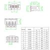 ATMLCOER ZH 1.5MM 140Pcs JST Connector Kit with 100Pcs 28AWG Premium Pre-Crimped Cables, 2/3/4/5/6/7/8/9/10 Pin Housing JST Adapter Cable Connector Plug Terminals view 4