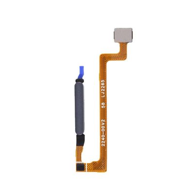 Fingerprint Recognition Sensor Flex Cable Power Button Key Fingerprint Scannor Replacement Parts for Xiaomi Poco X5 - Black