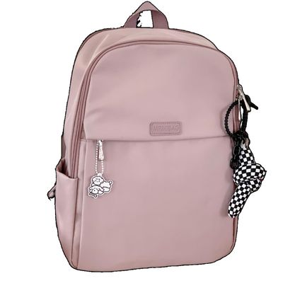 Aesthetic Backpack Preppy Backpack Cute Backpack Aesthetic Supplies Laptop Backpack Travel Gym (pink)