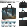 Abstract Universe print Laptop Bag Large Capacity Computer Bags Shoulder Briefcase Laptop Sleeve Case 15.6 inch view 2